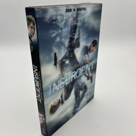 The Divergent Series: Insurgent DVD W/ Slipcover Shailene Woodley Action VGCond - Picture 2 of 7